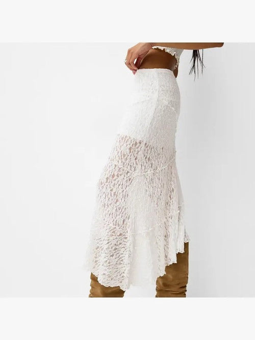 Lace Midi Skirt