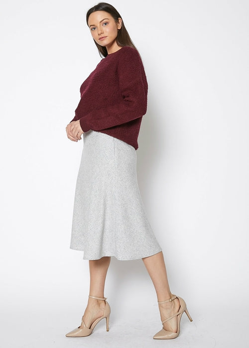 Rag Wool Knit Crew Neck Sweater