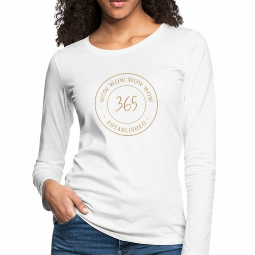Womens Graphic Tee - Wow 356 Established Long Sleeve T-shirt